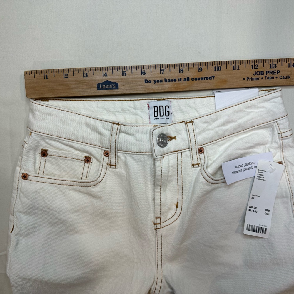BDG Urban Outfitters Flare Mid Rise Slim Flare Comfort Stretch Jeans Size 25W - Picture 7 of 12